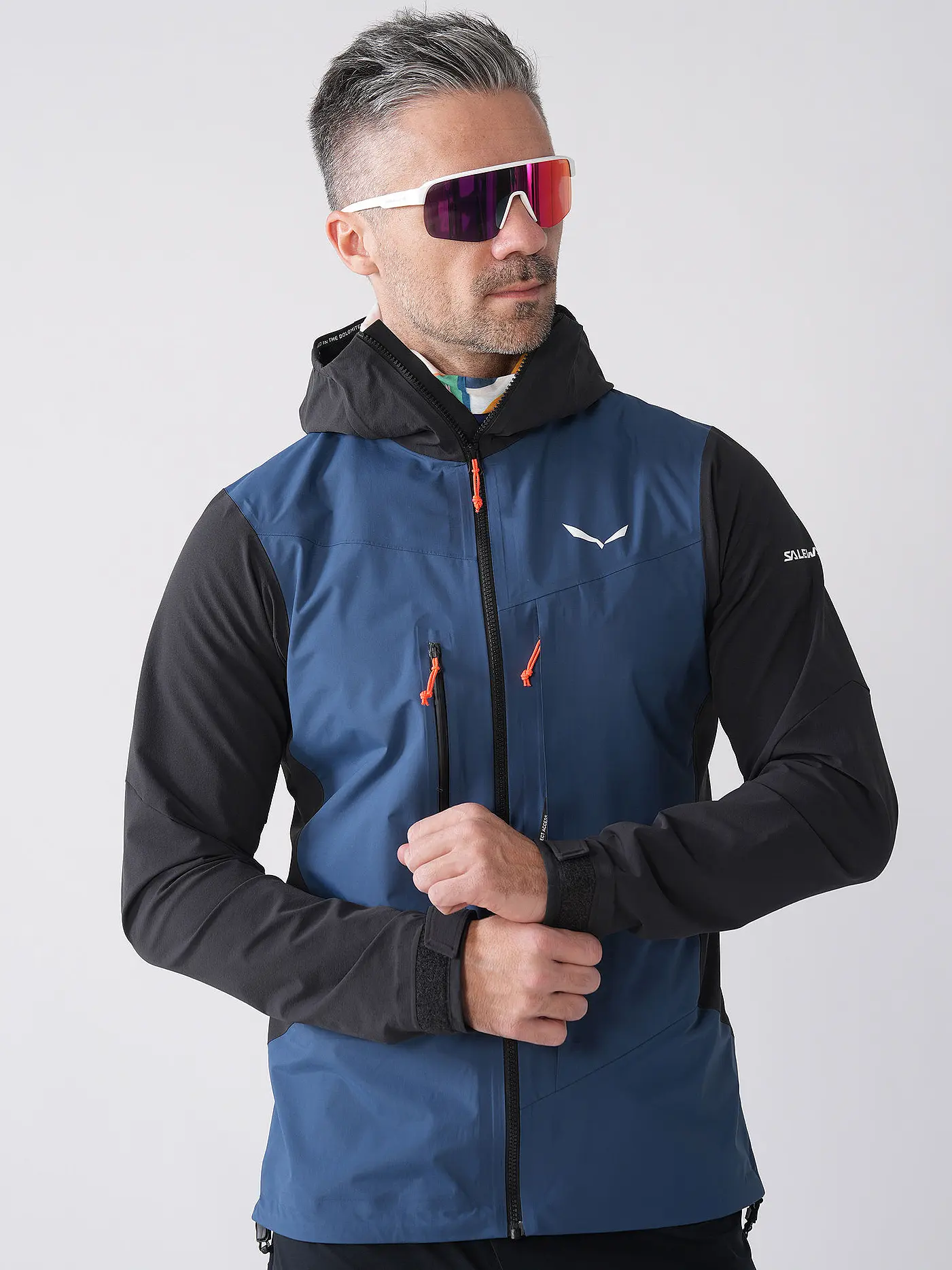 SALEWA | Herren Touren Hybridjacke Sella Durastretch Softshell Hoodie | 